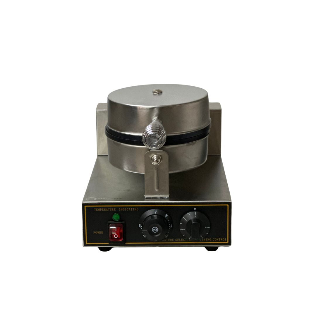 Wafflera Individual Industrial con Placas Antiadhesivas y Mango Ergonómico