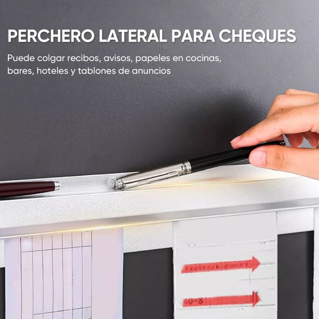 Barra Porta Comandas 60cm