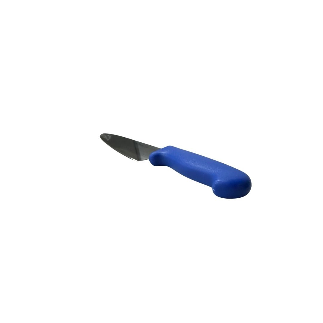 Cuchillo Chef 10 inch Hoja Acero Inoxidable Mango Ergonómico Color Azul.