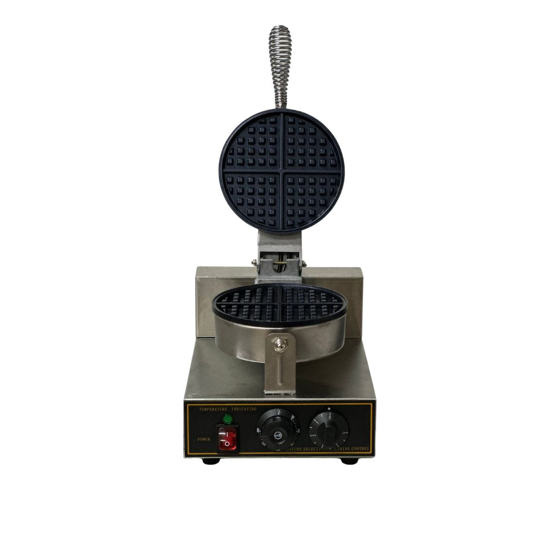 Wafflera Individual Industrial con Placas Antiadhesivas y Mango Ergonómico