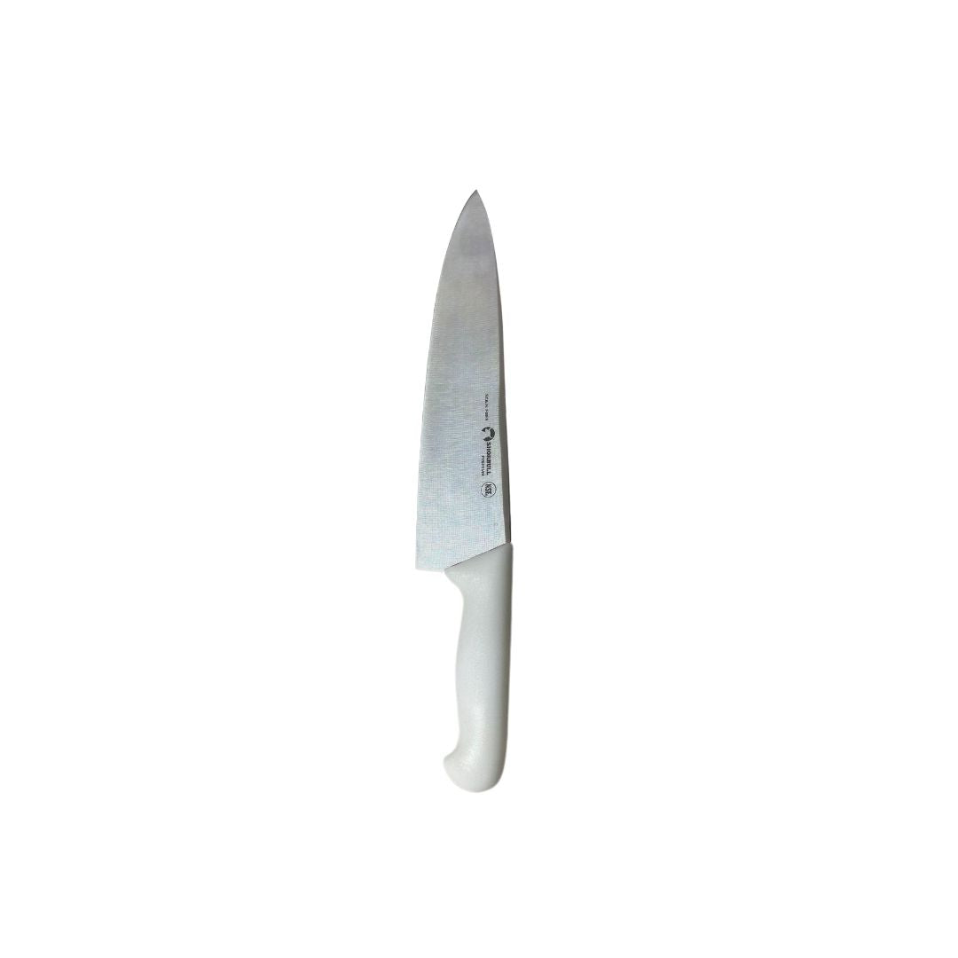 Kit de 3 cuchillos para Chef 10 inch Hoja Acero Inoxidable Mango Ergonómico Color Azul, rojo y blanco
