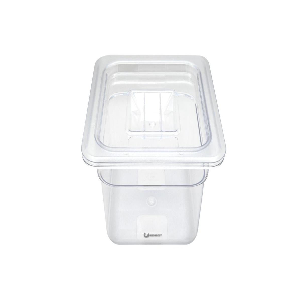 Inserto policarbonato 1/9 6cm con tapa Shorbull