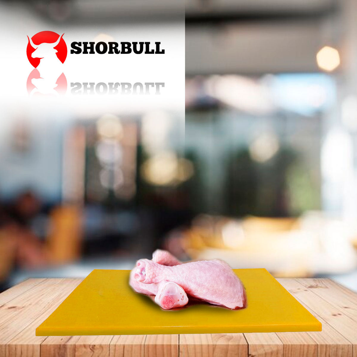 Tabla para picar Amarilla