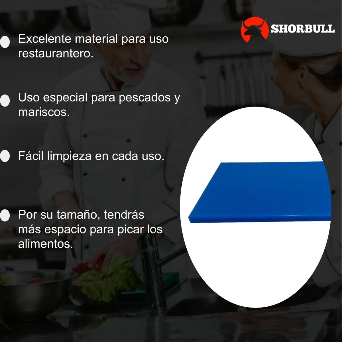 Tabla para picar Azul