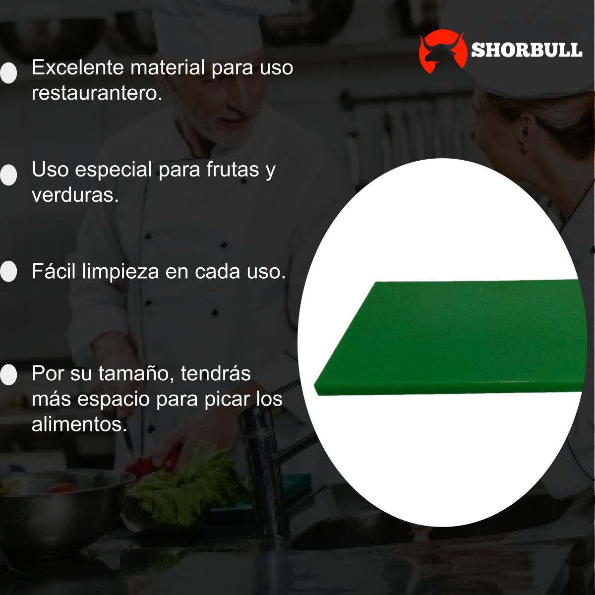 Tabla para picar Verde
