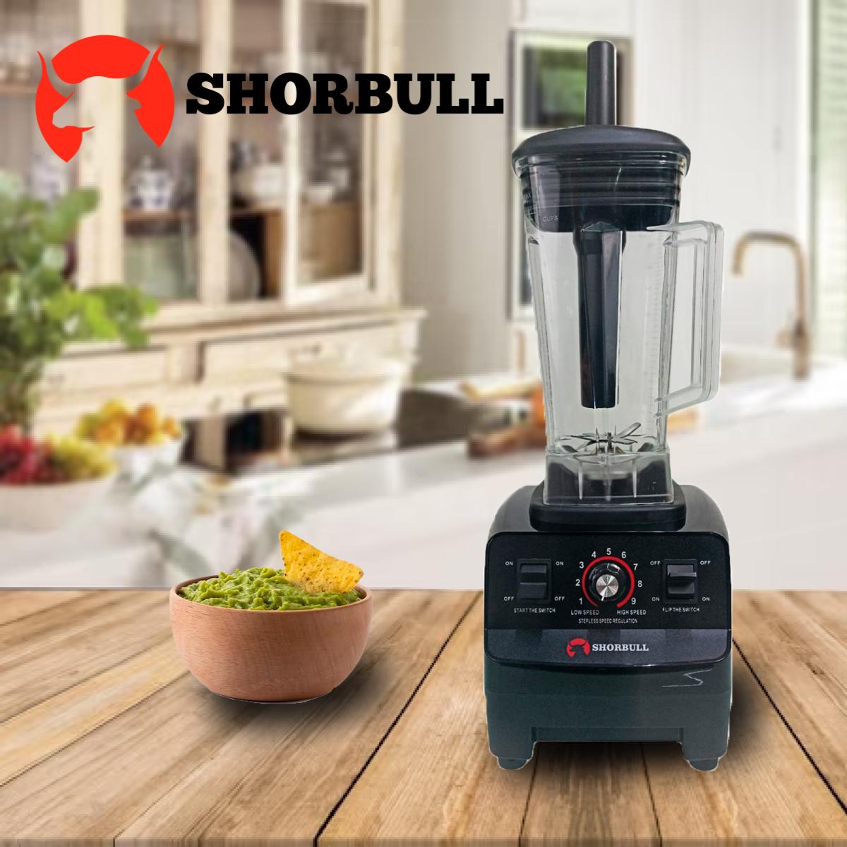 Licuadora Profesional Rudo Frappe Negra 2l