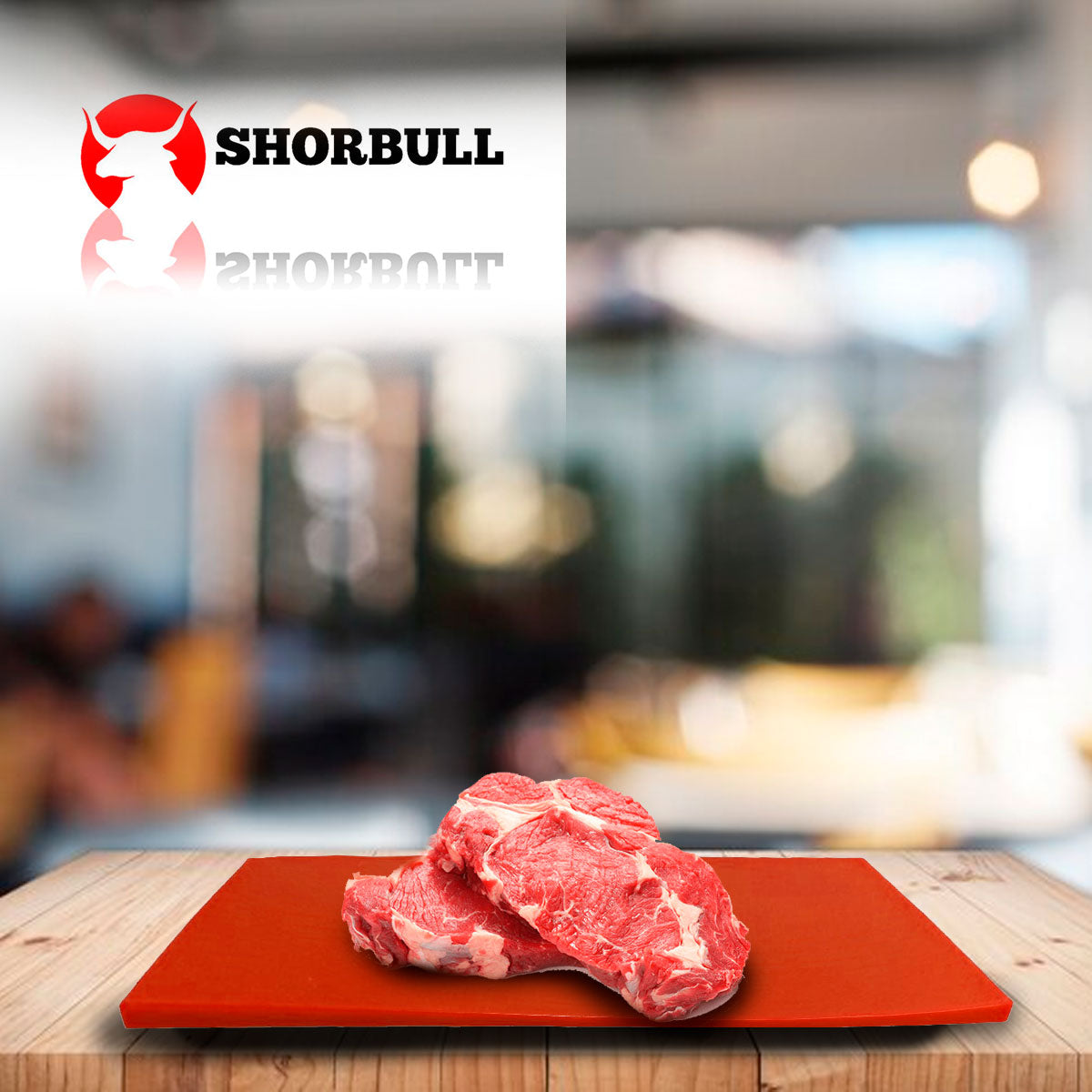 Tabla para picar Roja