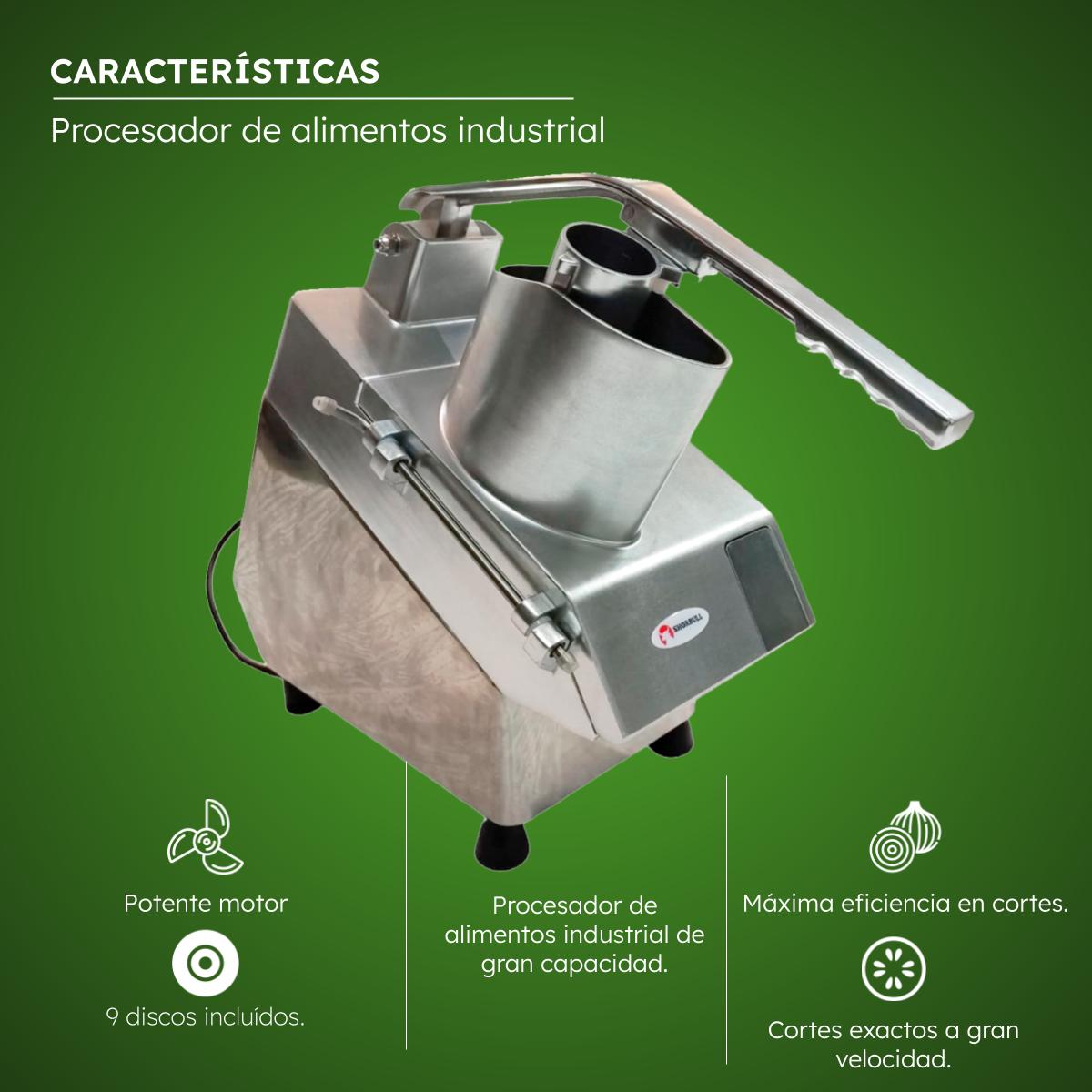 Procesadora de Alimentos Industrial Picatodo
