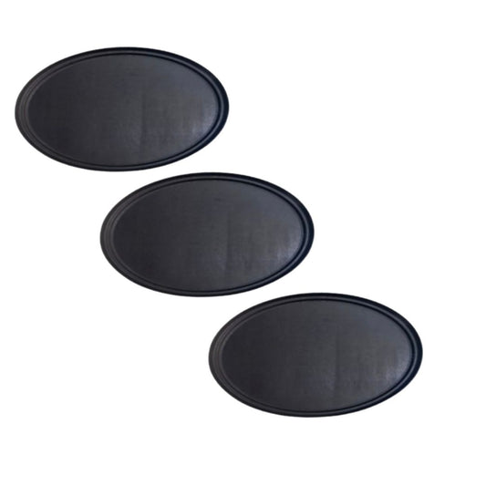 Charola Para Mesero Antiderrapante 27" Kit 3