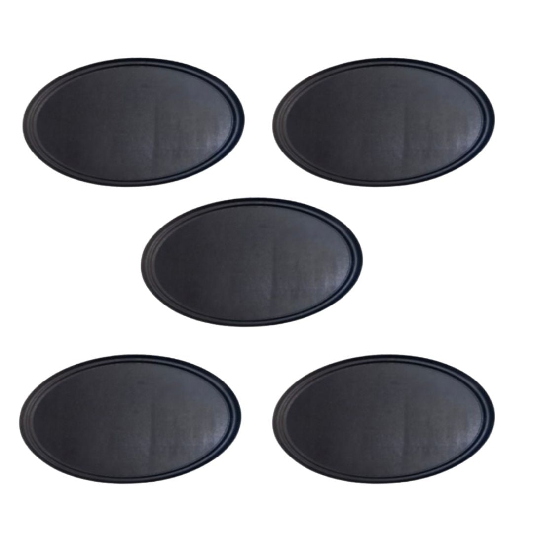 Kit 5 Charolas Bar Shorbull Imperial Ovalada 27 Pulgadas Servicio Meseros