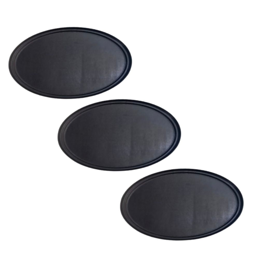 Kit 3 Charolas Bar Shorbull Imperial Ovalada 29 Pulgadas Servicio Meseros