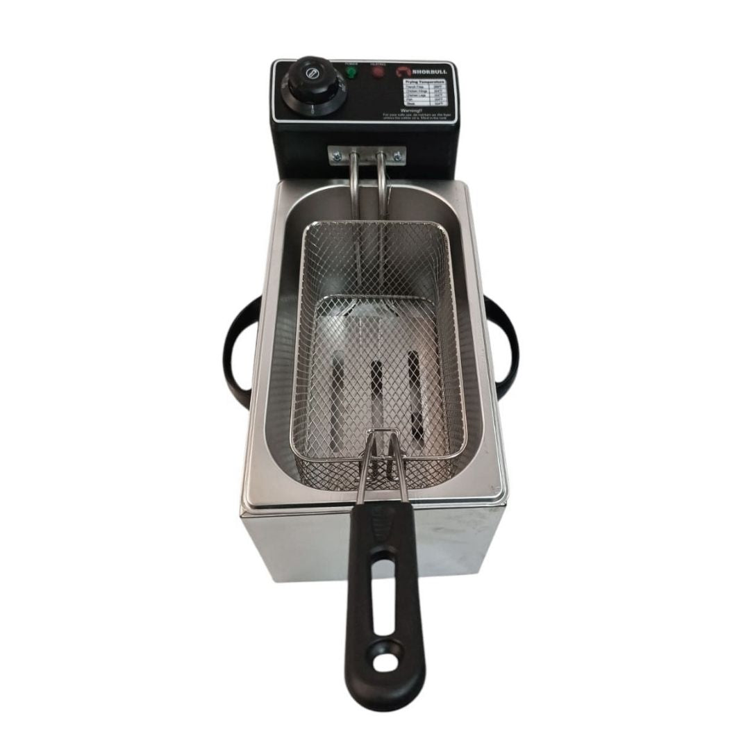 Freidora  de aceite, Capacidad de 4L.
