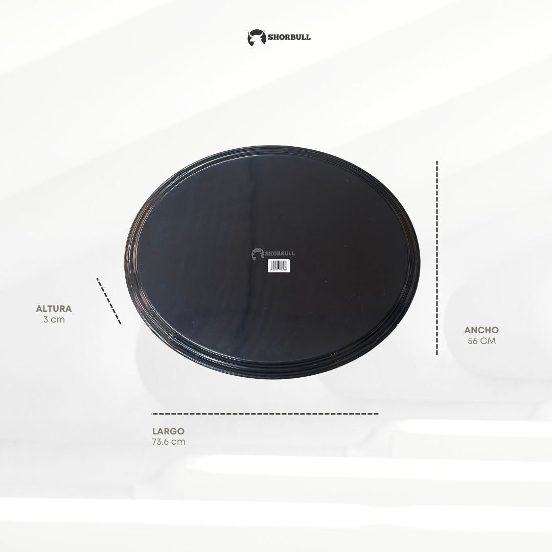 Charola Para Mesero Antiderrapante 29" Kit 5