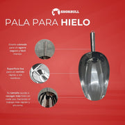 Pala de Hielo Acero Inoxidable