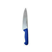 Kit de 3 cuchillos para Chef 8 inch SHORBULL Hoja Acero Inoxidable Mango Ergonómico Color Azul, rojo y blanco