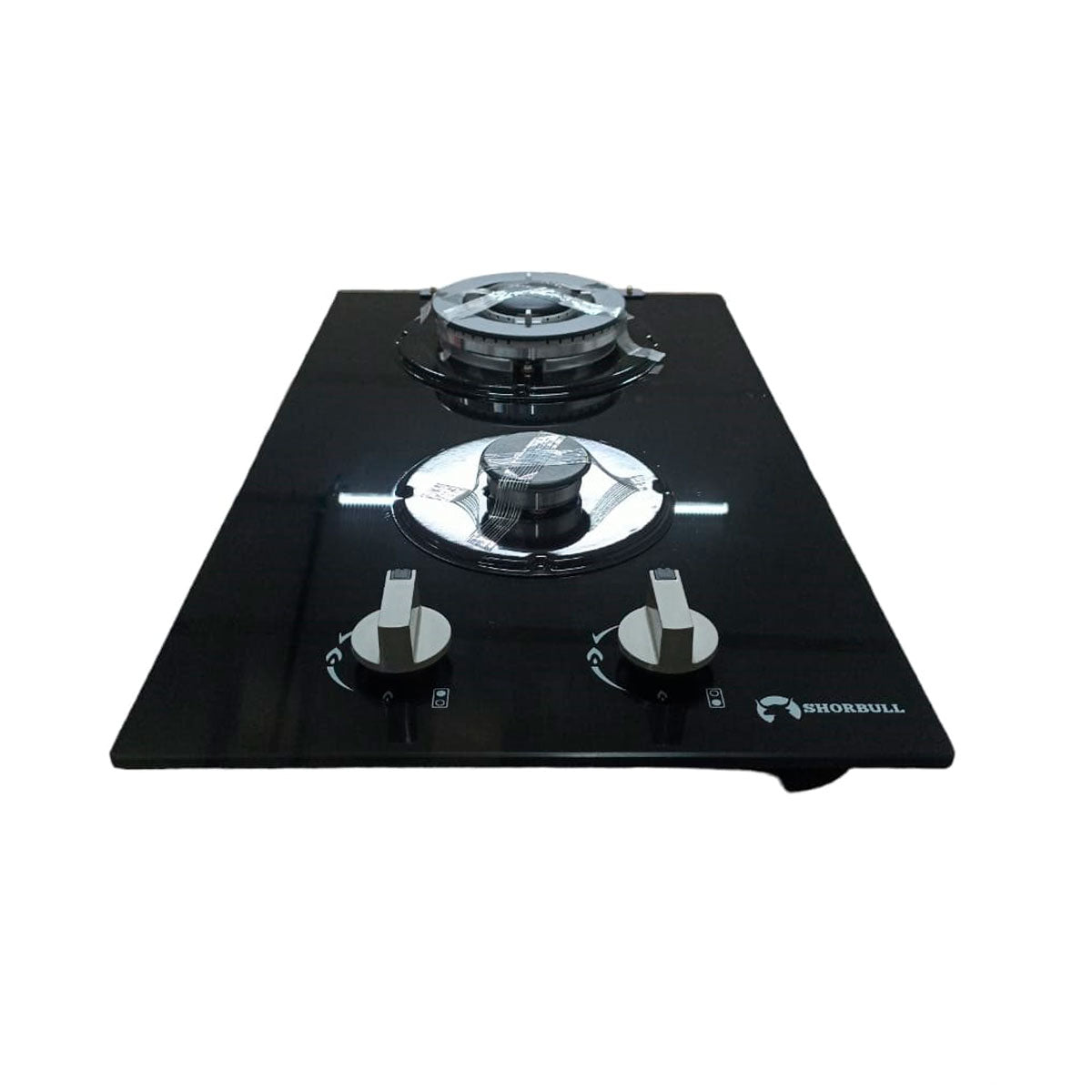 Estufa Gas 2 Quemadores Vidrio Templado