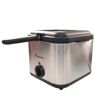 Freidora Eléctrica de Aceite Shorbull 2.5 L Acero Inoxidable Gris