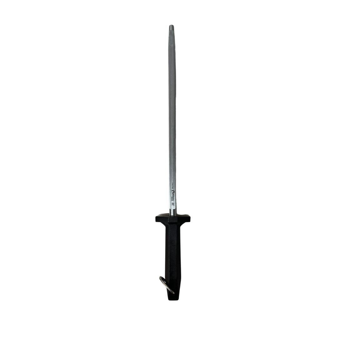 Chaira 12" Shorbull para Afilado Preciso con Mango Ergonómico y Resistente