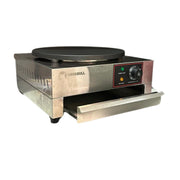 Máquina Crepera Eléctrica Shorbull Antiadherente Uso Industrial Profesional