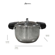 Olla express Shorbull acero inoxidable 14 litros