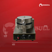 Máquina Wafflera Individual Shorbull Eléctrica Antiadherente Uso Profesional