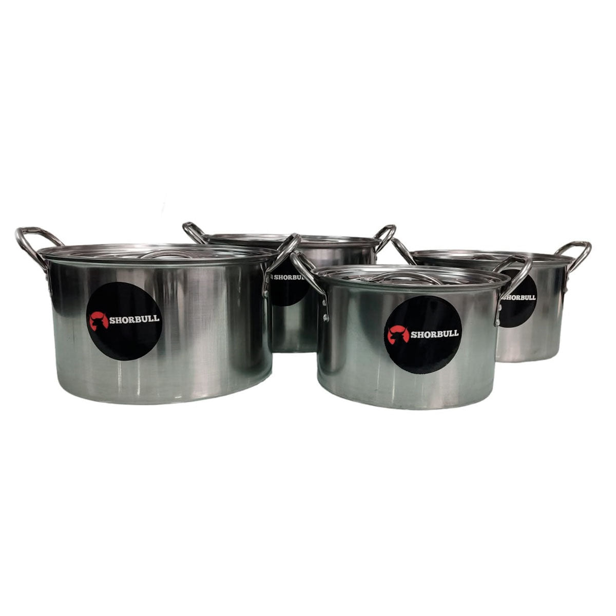 Juego de ollas con tapa Acero Inoxidable 8 pz EveryDay