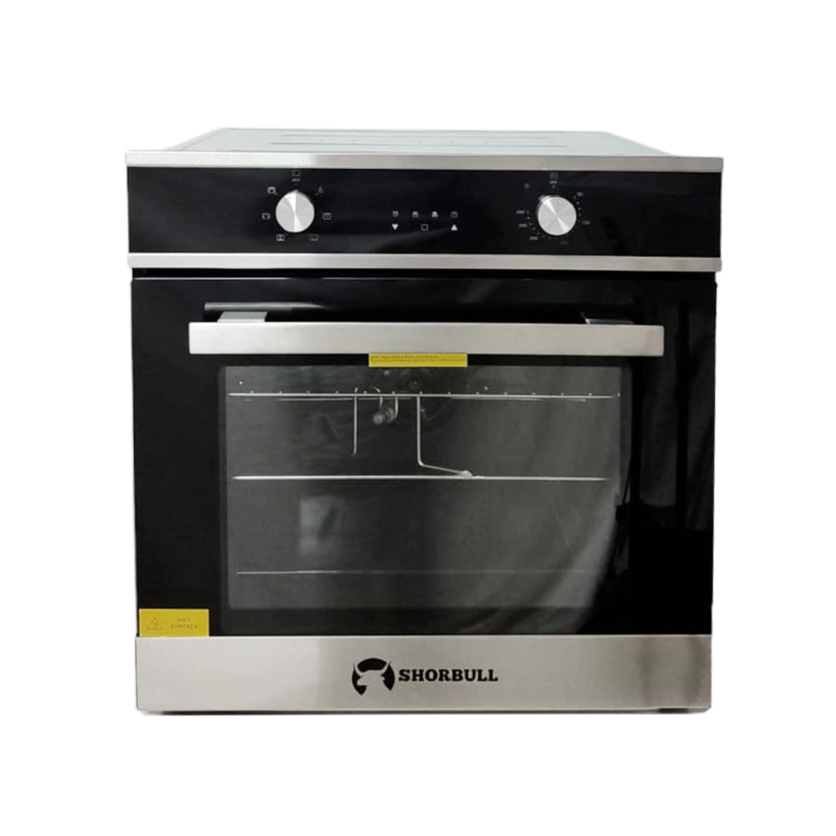 Horno Empotrable de Gas Convección SHORBULL 65 litros Negro
