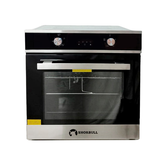Horno Empotrable Eléctrico /Gas dúo de Convección SHORBULL 65 litros Negro
