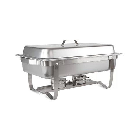 Chafer Buffetera Rectangular 1/2 Shorbull Acero Inoxidable Buffet Servicio Alimentos