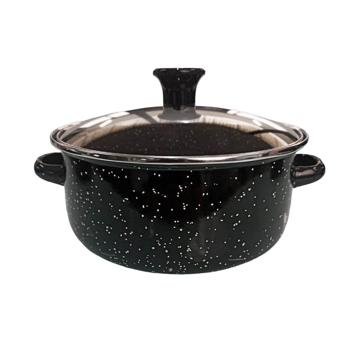 Juego de ollas con tapa de Peltre 6 pz International Negro