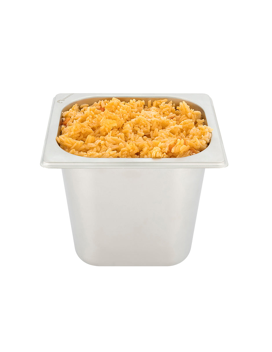 Inserto acero inoxidable 1/6 6cm con tapa Shorbull