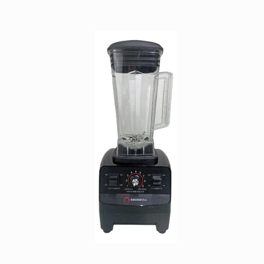 Licuadora Profesional Shorbull 2L Negra 4500W Uso Rudo para Frappes