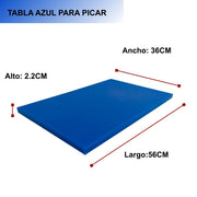 Tabla SHORBULL para picar azul