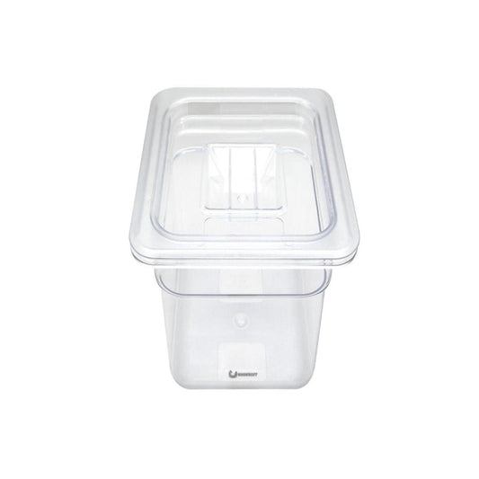 Inserto policarbonato 1/9 6cm con tapa Shorbull