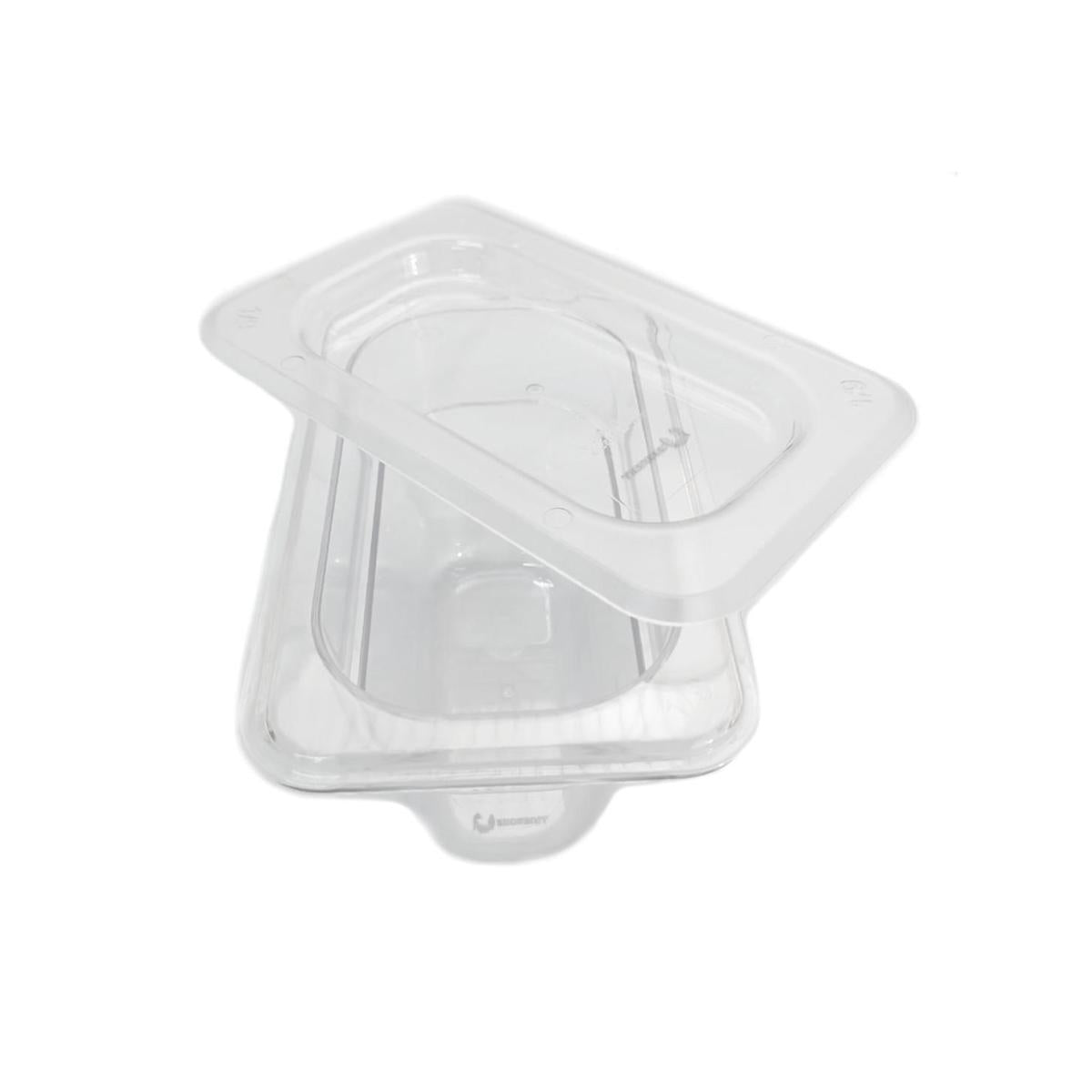 Inserto de policarbonato de 1/9 15cm con tapa