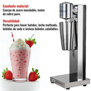 Máquina para Malteadas Shorbull Acero Inoxidable 700ml Gris