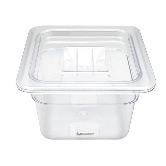 Inserto policarbonato 1/6 6cm con tapa