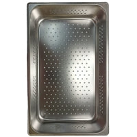 Inserto Acero Inoxidable Perforado Entero de 10cm