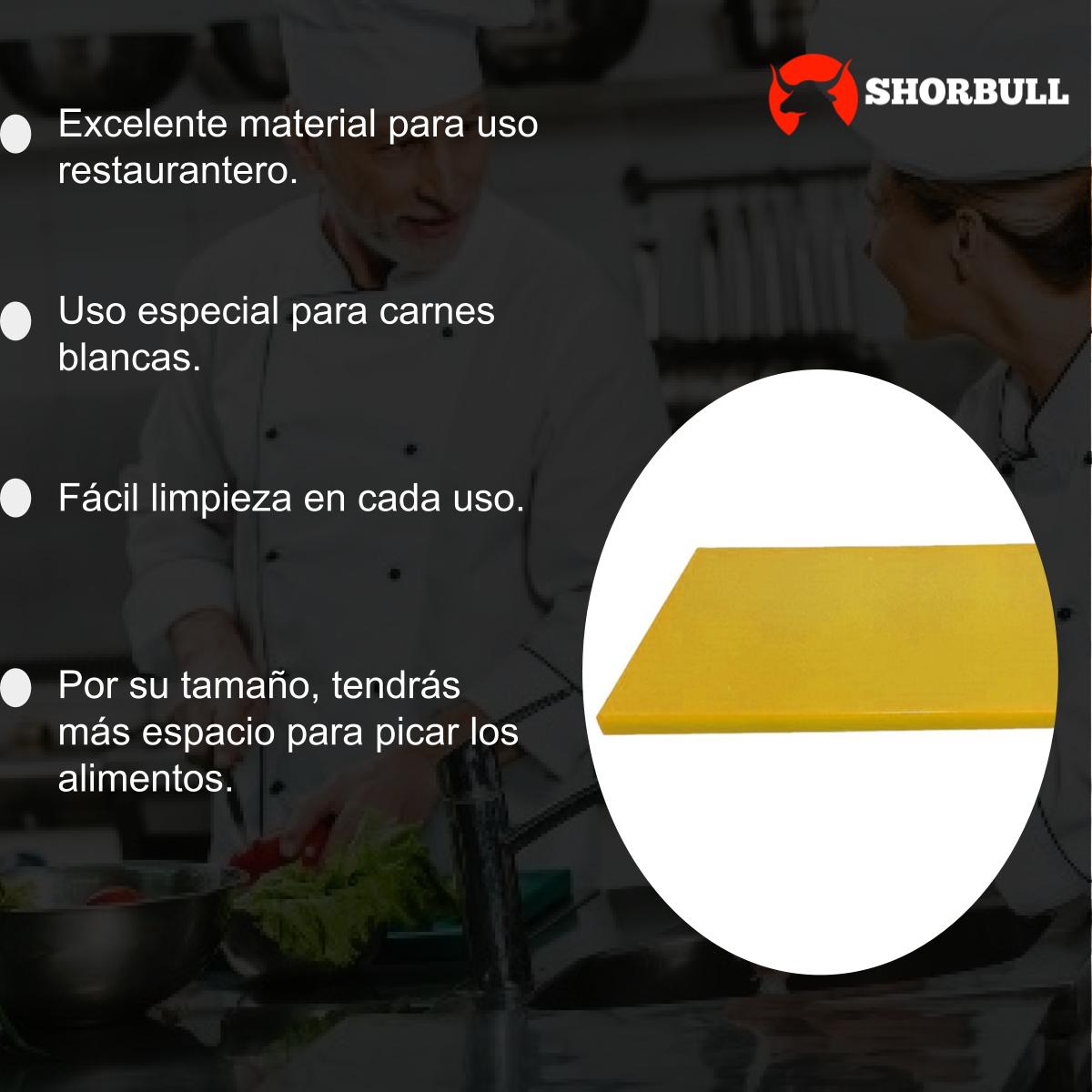 Tabla para picar Amarilla