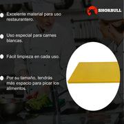 Tabla para picar Amarilla