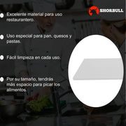 Tabla SHORBULL para picar blanca