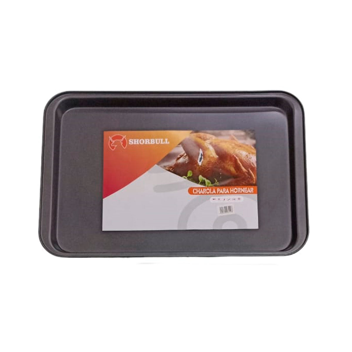Charola Galletera Shorbull Grande 47.5 x 25.5 cm Para Horneado y Repostería