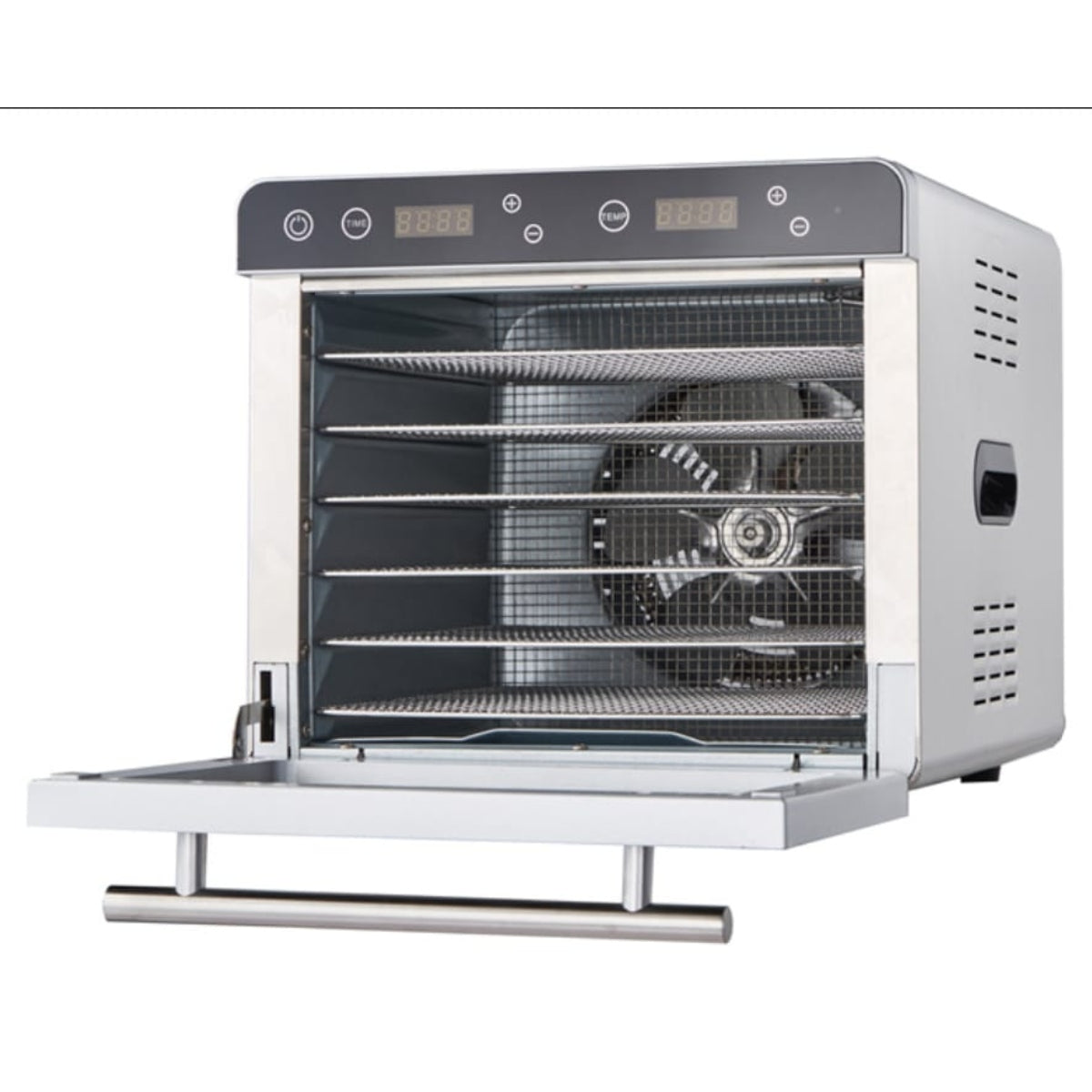 Deshidratadora Alimentos 6 Niveles 110v Acero Inoxidable