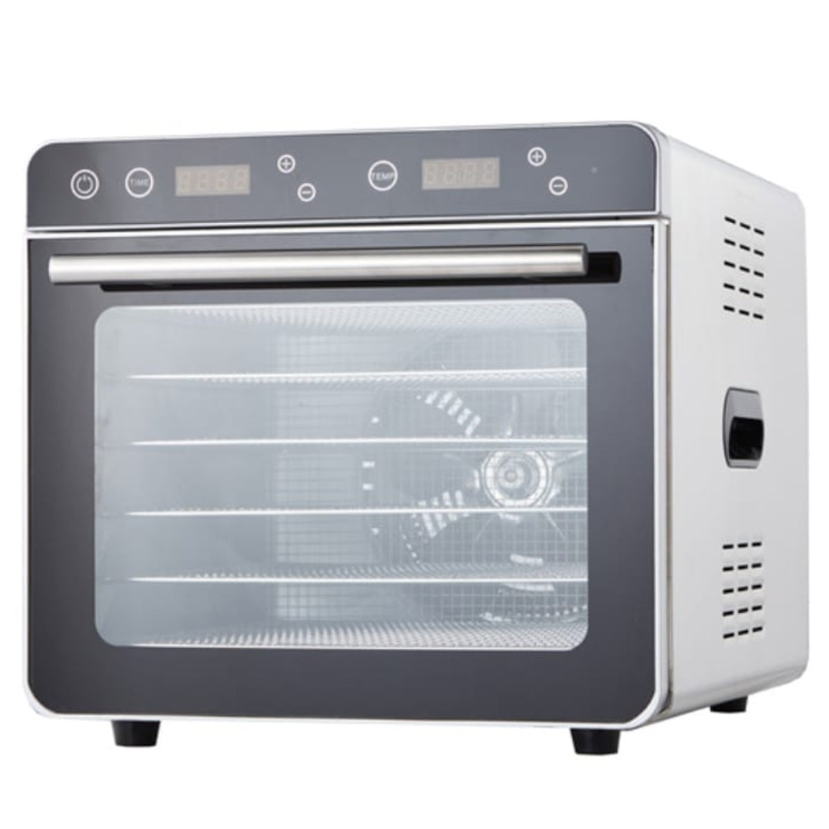 Deshidratadora de Alimentos 6 Niveles Shorbull Acero Inoxidable 110V con Control de Temperatura 700W