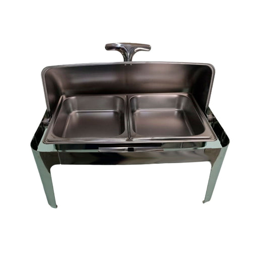 Chafer Hotelera 1/2 Shorbull Acero Inoxidable Buffet Servicio Alimentos