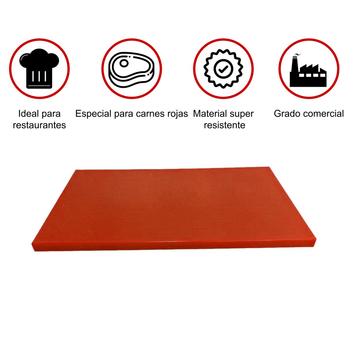 Tabla para picar Roja