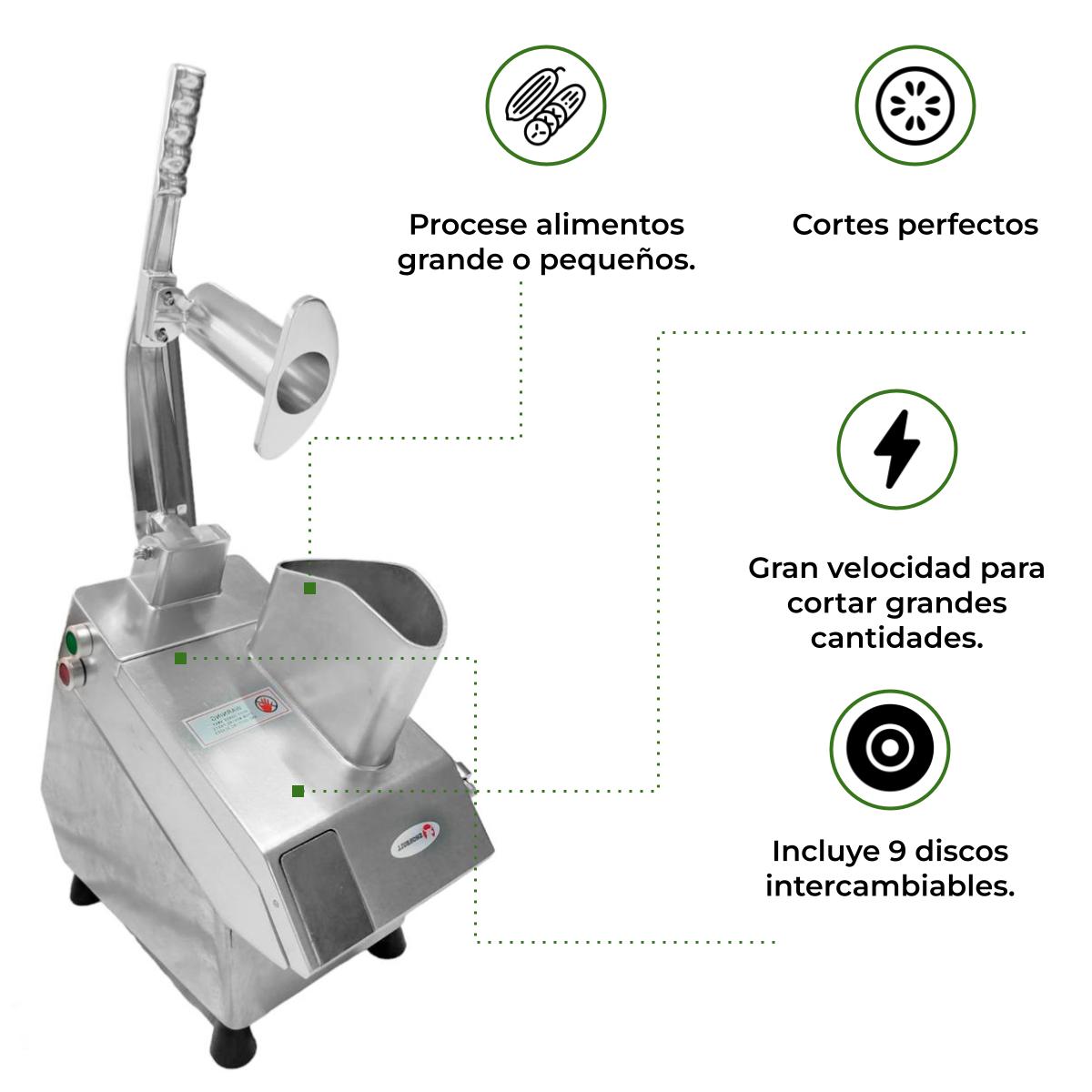 Procesadora de Alimentos Industrial Picatodo