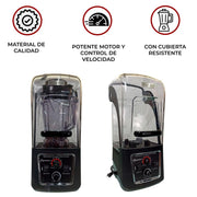 Licuadora Profesional 2200W Shorbull con Escudo Antiruido