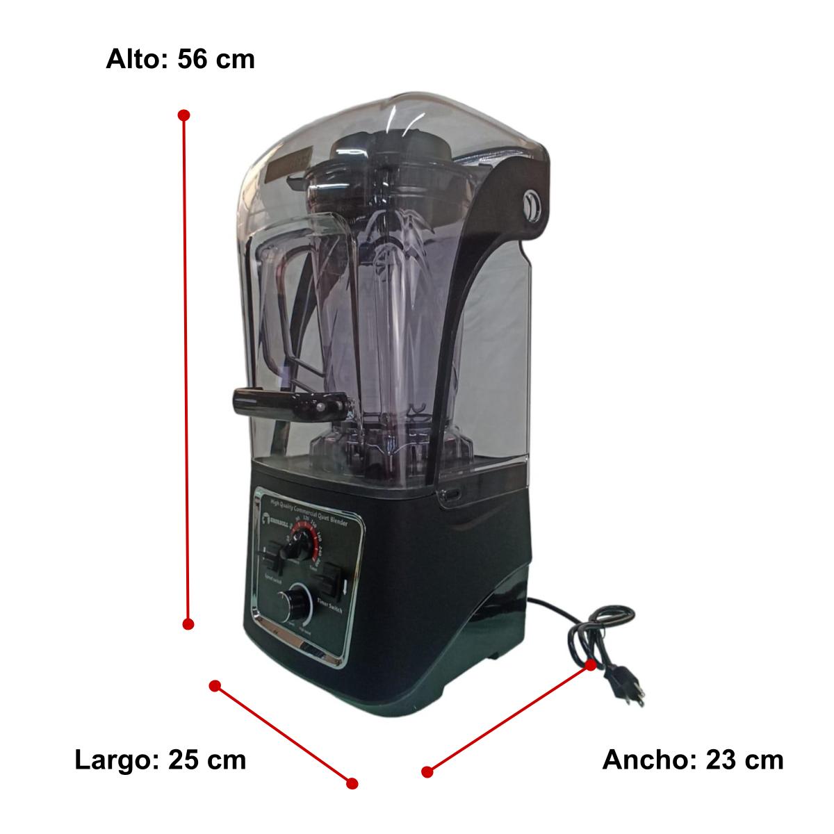 Licuadora con escudo 2200w 2.2l