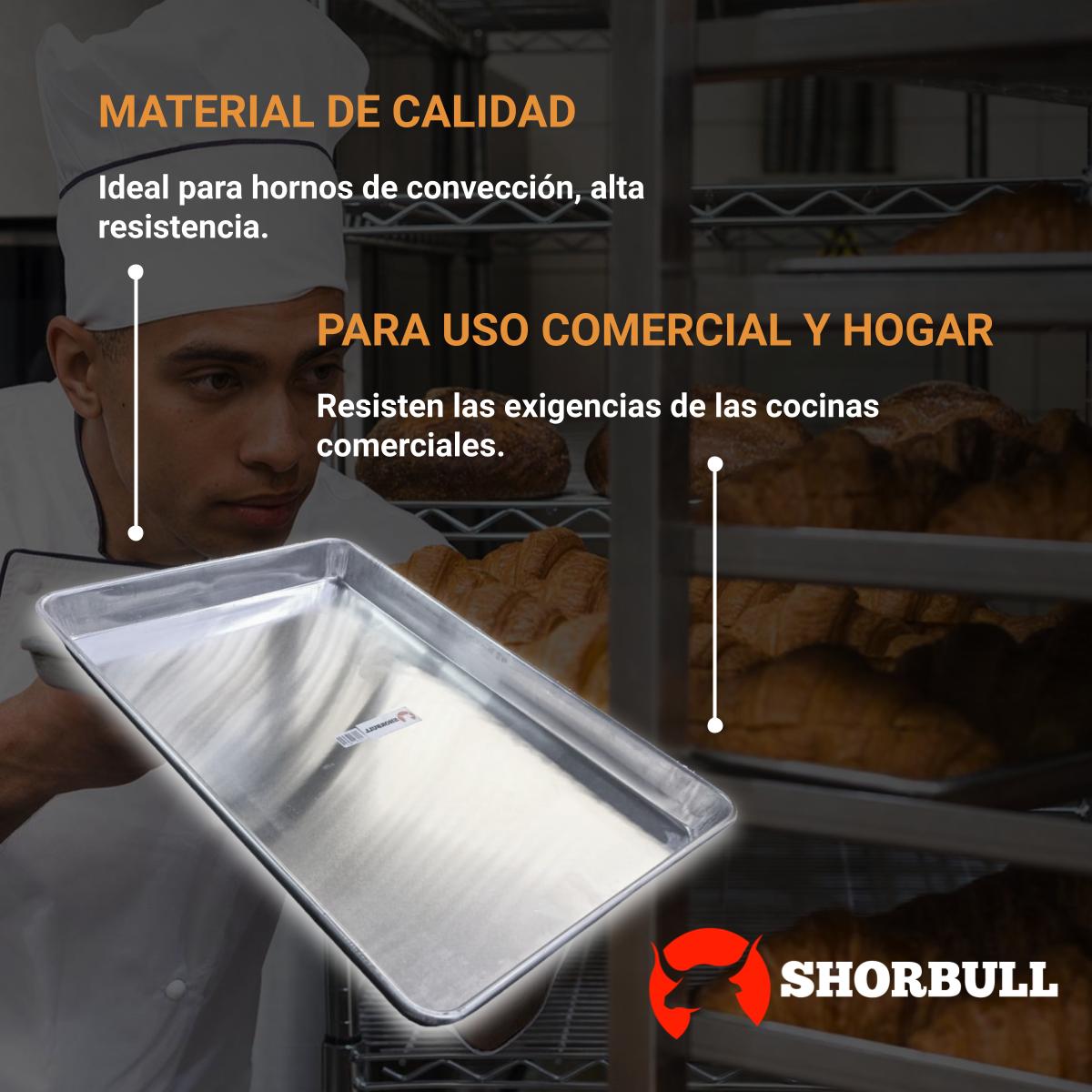 Kit charola de aluminio